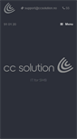 Mobile Screenshot of ccsolution.no